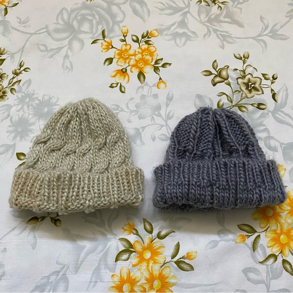Accessories - Set of 2 Knit Beanies